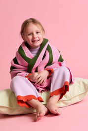 100% Organic Cotton Blanket - Fairy Floss & Fern image 2